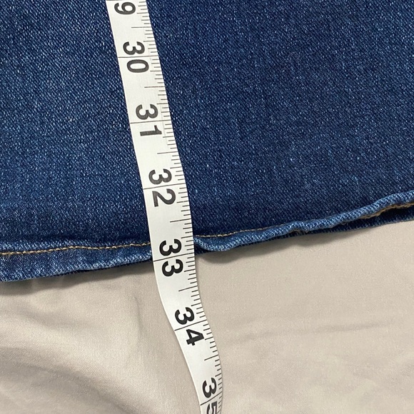 Express 70’s Flare Indigo Denim Jeans -12L - Picture 10 of 10